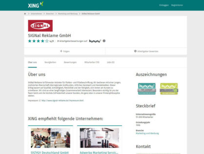 2013: Auszeichnung "Top Company" durch XING