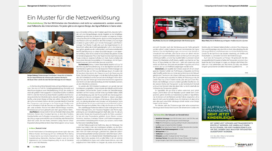 Ein Muster für die Netzwerklösung