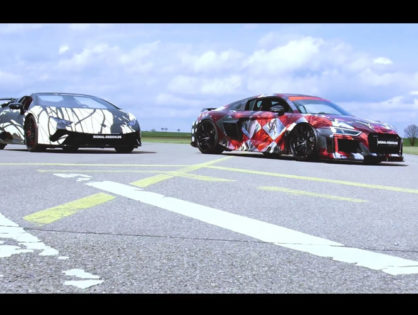 Imagefilm: ABT R8 Art Car vs. Lamborghini Huracan Performante Spyder