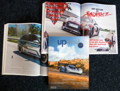 ABT Art-Car im Lifestyle-Magazin von ABT Sportsline