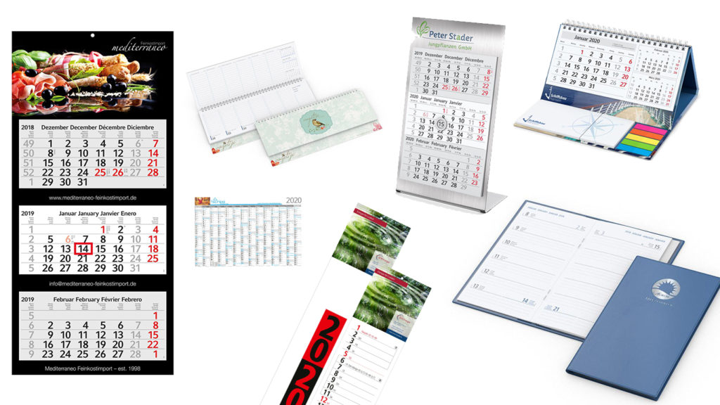 Frühbucheraktion! Kalender 2020 – Heute schon an morgen denken!