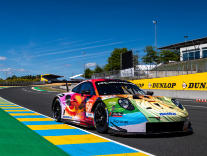 Enthüllt - das Project 1 Art Car in Le Mans