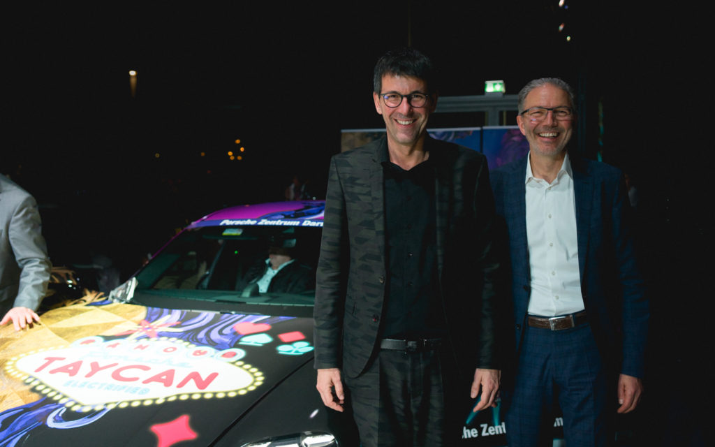 Markus Schaeffler (SIGNal Design) und Wolfang Schaller (PORSCHE Zentrum Darmstadt)