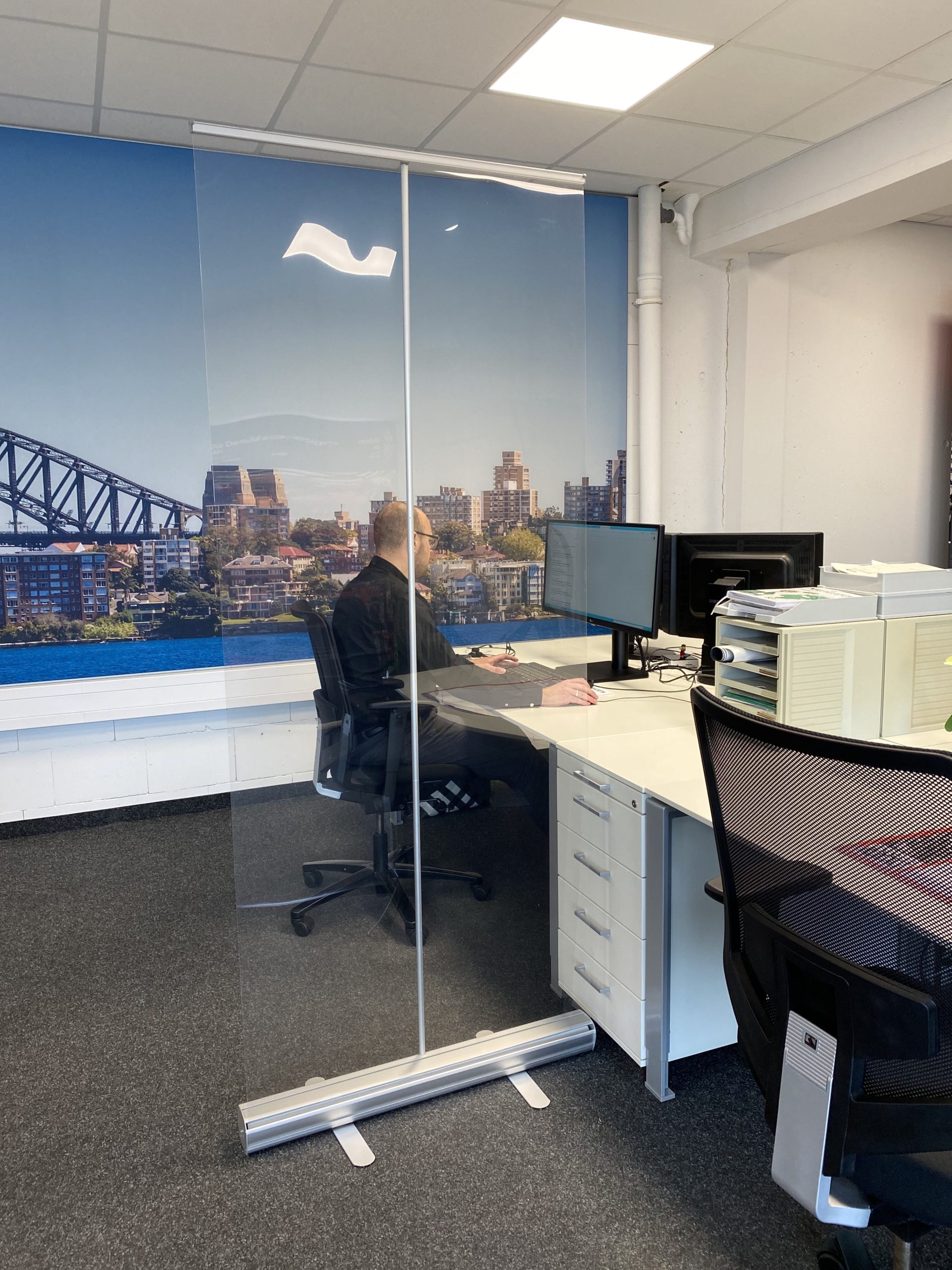 Trennwand Büro