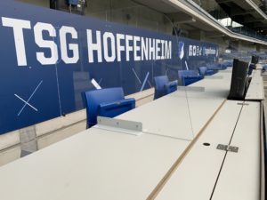 Stadion Corona Schutz Hoffenheim