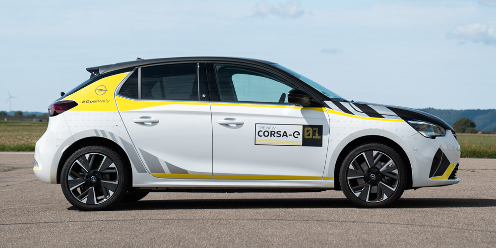 Opel Corsa-e Rally Design folieren