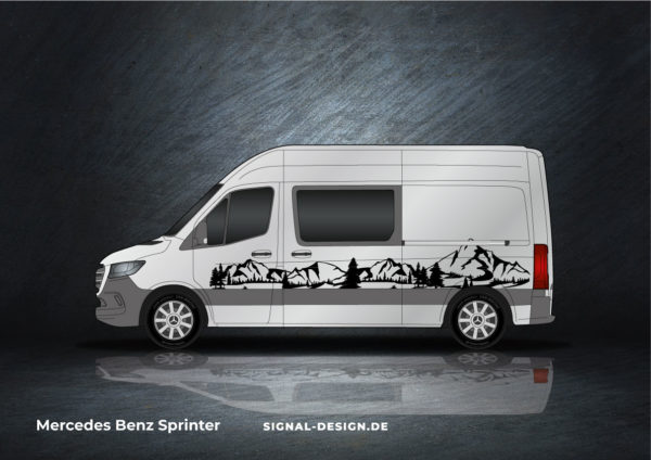 camper design schwarz