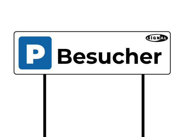 Parkplatzschild 