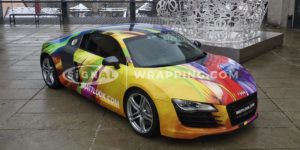 audi R8 wings