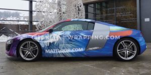 audi R8 wings