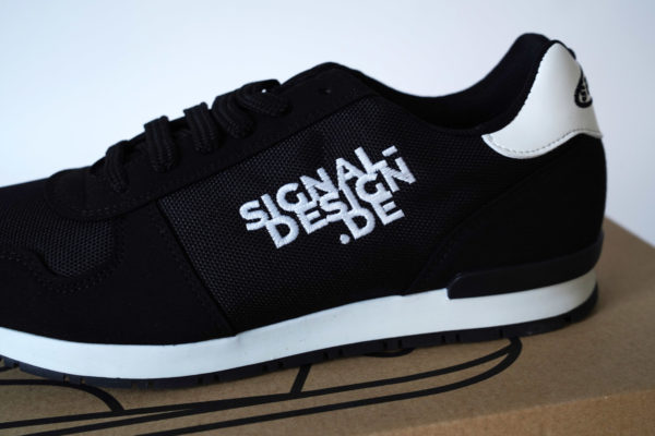 signal design corporate sneakers