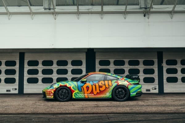 Porsche GT3 folierung