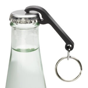 Schlüsselanhänger mit Flaschenöffner RE98-NARÓN schwarz