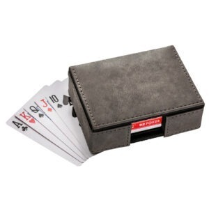 Spielkarten-Set mit Box RE98-CALABASAS schwarz